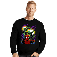 Load image into Gallery viewer, Secret_Shirts Crewneck Sweater, Unisex / Small / Black Wrong Universe