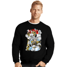 Load image into Gallery viewer, Daily_Deal_Shirts Crewneck Sweater, Unisex / Small / Black Saiyan Ranger