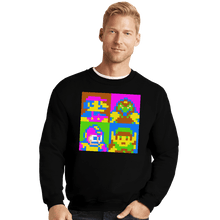 Load image into Gallery viewer, Shirts Crewneck Sweater, Unisex / Small / Black Pop NES