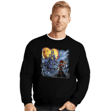 Load image into Gallery viewer, Shirts Crewneck Sweater, Unisex / Small / Black The Castle That Never Was