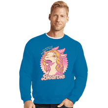Load image into Gallery viewer, Secret_Shirts Crewneck Sweater, Unisex / Small / Sapphire Blea!