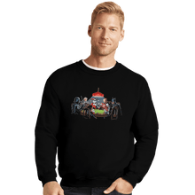 Load image into Gallery viewer, Shirts Crewneck Sweater, Unisex / Small / Black Popculture Tribute