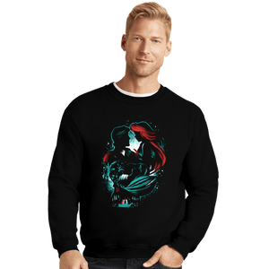 Shirts Crewneck Sweater, Unisex / Small / Black Part Of Your World