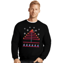 Load image into Gallery viewer, Shirts Crewneck Sweater, Unisex / Small / Black Kong Tree