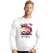 Load image into Gallery viewer, Shirts Crewneck Sweater, Unisex / Small / White Summer Side