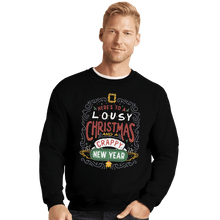 Load image into Gallery viewer, Shirts Crewneck Sweater, Unisex / Small / Black Friends Christmas