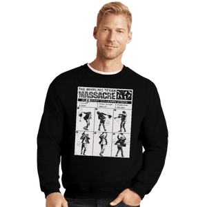 Shirts Crewneck Sweater, Unisex / Small / Black Texan Massacre Dance