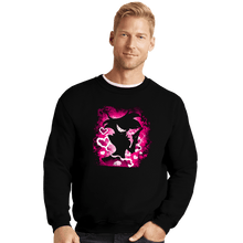 Load image into Gallery viewer, Daily_Deal_Shirts Crewneck Sweater, Unisex / Small / Black Spider Demon