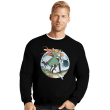 Load image into Gallery viewer, Shirts Crewneck Sweater, Unisex / Small / Black Magical Leap
