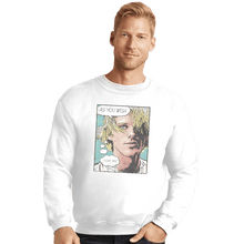 Load image into Gallery viewer, Shirts Crewneck Sweater, Unisex / Small / White As You Wish