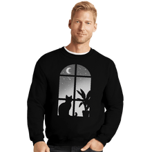 Load image into Gallery viewer, Sold_Out_Shirts Crewneck Sweater, Unisex / Small / Black Catastrophic Glow
