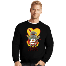 Load image into Gallery viewer, Daily_Deal_Shirts Crewneck Sweater, Unisex / Small / Black You Are My Sun
