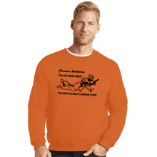Load image into Gallery viewer, Daily_Deal_Shirts Crewneck Sweater, Unisex / Small / Red Go Directly To Jail, Creep