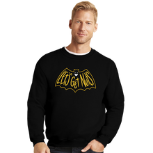 Load image into Gallery viewer, Secret_Shirts Crewneck Sweater, Unisex / Small / Black Wanna Get Nuts?