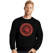 Load image into Gallery viewer, Shirts Crewneck Sweater, Unisex / Small / Black Seal Of Dragons