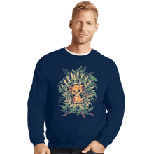 Load image into Gallery viewer, Shirts Crewneck Sweater, Unisex / Small / Navy The True King