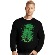 Load image into Gallery viewer, Shirts Crewneck Sweater, Unisex / Small / Black The Grass Turtle Within