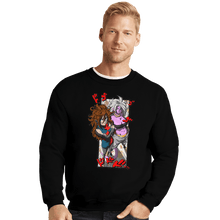 Load image into Gallery viewer, Shirts Crewneck Sweater, Unisex / Small / Black C21 JOJO