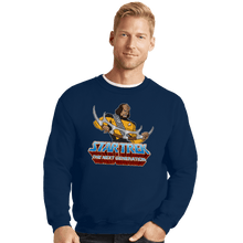 Load image into Gallery viewer, Shirts Crewneck Sweater, Unisex / Small / Navy I Have The Bat'leth