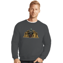 Load image into Gallery viewer, Secret_Shirts Crewneck Sweater, Unisex / Small / Charcoal Boba Sanders
