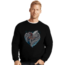 Load image into Gallery viewer, Shirts Crewneck Sweater, Unisex / Small / Black Nature Spirit