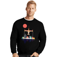 Load image into Gallery viewer, Shirts Crewneck Sweater, Unisex / Small / Black See You Sunset