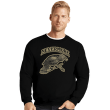 Load image into Gallery viewer, Shirts Crewneck Sweater, Unisex / Small / Black Nevermore