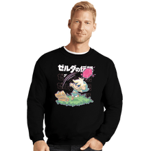 Load image into Gallery viewer, Shirts Crewneck Sweater, Unisex / Small / Black Link Young