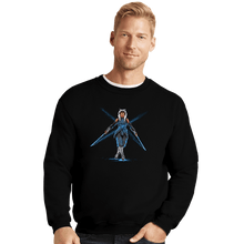Load image into Gallery viewer, Secret_Shirts Crewneck Sweater, Unisex / Small / Black The Mark Of The Force