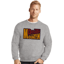 Load image into Gallery viewer, Secret_Shirts Crewneck Sweater, Unisex / Small / Sports Grey Mountain Death