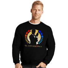 Load image into Gallery viewer, Shirts Crewneck Sweater, Unisex / Small / Black Slappers Only