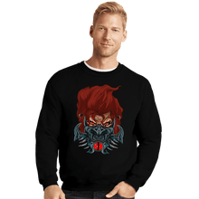 Load image into Gallery viewer, Shirts Crewneck Sweater, Unisex / Small / Black Lion Ninja