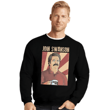 Load image into Gallery viewer, Shirts Crewneck Sweater, Unisex / Small / Black Join Swanson