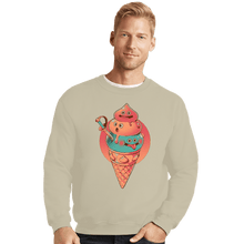 Load image into Gallery viewer, Daily_Deal_Shirts Crewneck Sweater, Unisex / Small / Sand Ice Quest