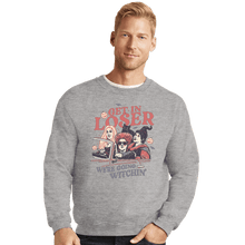 Load image into Gallery viewer, Daily_Deal_Shirts Crewneck Sweater, Unisex / Small / Sports Grey We&#39;re Going Witchin&#39;
