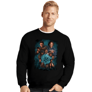 Shirts Crewneck Sweater, Unisex / Small / Black The Winchesters