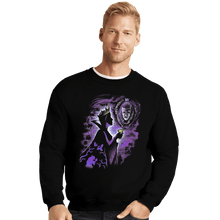 Load image into Gallery viewer, Shirts Crewneck Sweater, Unisex / Small / Black Queen's Black Magic