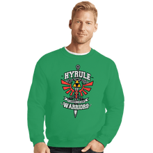 Load image into Gallery viewer, Shirts Crewneck Sweater, Unisex / Small / Irish Green Hyrule Warriors