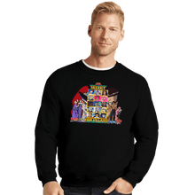Load image into Gallery viewer, Shirts Crewneck Sweater, Unisex / Small / Black 90s Villain Select