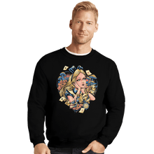 Load image into Gallery viewer, Shirts Crewneck Sweater, Unisex / Small / Black Curious Heart