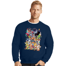 Load image into Gallery viewer, Secret_Shirts Crewneck Sweater, Unisex / Small / Navy Saturday Mornings!