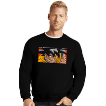 Load image into Gallery viewer, Shirts Crewneck Sweater, Unisex / Small / Black Goku Continue