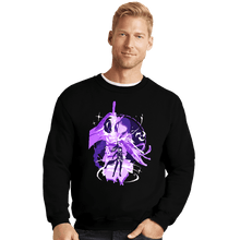 Load image into Gallery viewer, Daily_Deal_Shirts Crewneck Sweater, Unisex / Small / Black Electro Raiden Shogun