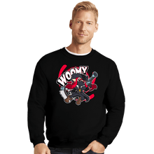 Load image into Gallery viewer, Secret_Shirts Crewneck Sweater, Unisex / Small / Black Splatborne