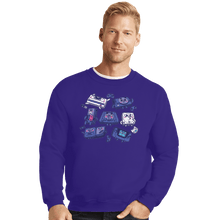 Load image into Gallery viewer, Shirts Crewneck Sweater, Unisex / Small / Violet Segies