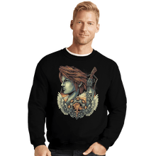 Load image into Gallery viewer, Shirts Crewneck Sweater, Unisex / Small / Black Emblem Of The Lion