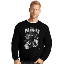 Load image into Gallery viewer, Shirts Crewneck Sweater, Unisex / Small / Black Black Panther
