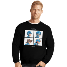 Load image into Gallery viewer, Shirts Crewneck Sweater, Unisex / Small / Black Mega Days
