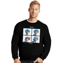 Load image into Gallery viewer, Shirts Crewneck Sweater, Unisex / Small / Black Mega Days