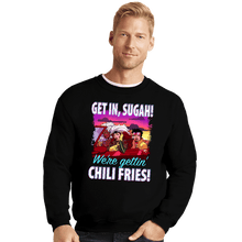 Load image into Gallery viewer, Daily_Deal_Shirts Crewneck Sweater, Unisex / Small / Black Get In